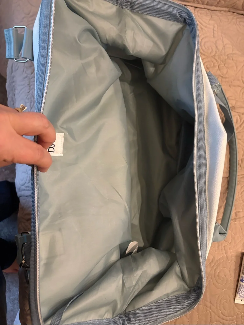 DSW Canvas Duffel Bag -with shoe compartment